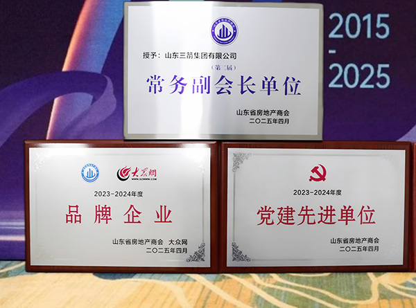 山東三箭集團(tuán)參加第十屆山東省房地產(chǎn)業(yè) 高質(zhì)量發(fā)展研討會并獲多項(xiàng)榮譽(yù)稱號